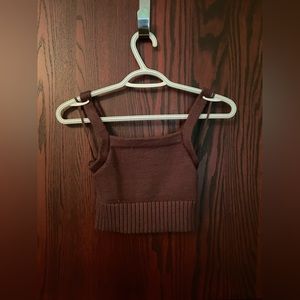 Garage Knit Cropped Tank
